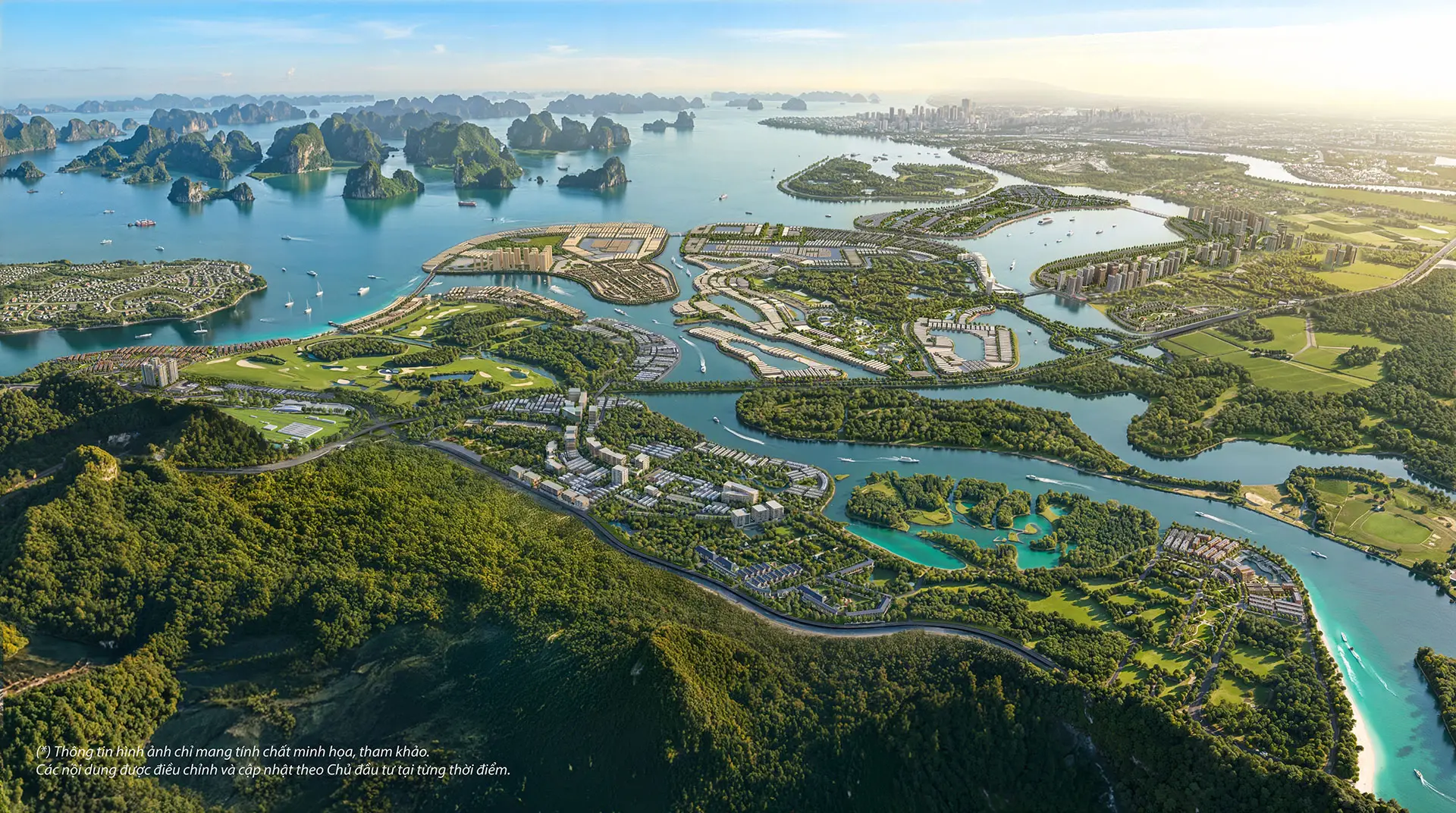 KỲ QUAN MỚI ( NEW WONDER ) : PHÂN KHU MANG PHONG CÁCH DUBAI GIỮA LÒNG HẠ LONG