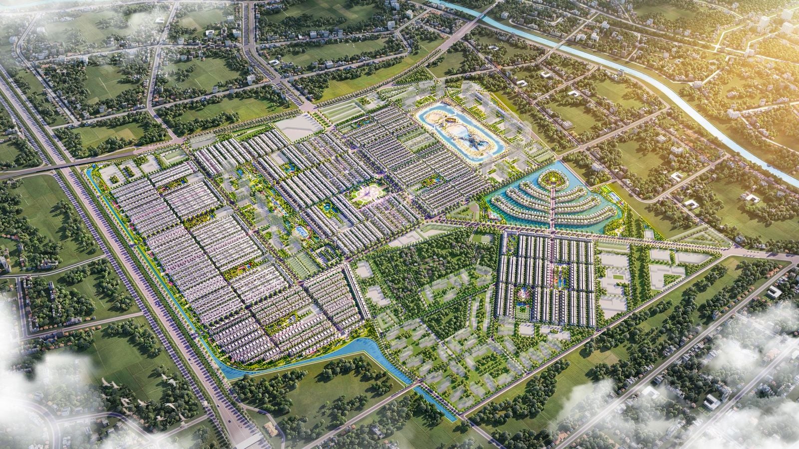 Mặt bằng tổng thể Sun Group Bắc Ninh
